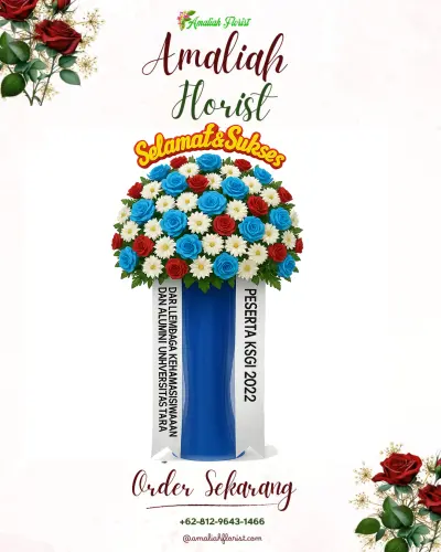 Standing Flower di Rumah Duka Boen Tek Bio